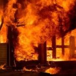 चुराह के एक घर में लगी आग, दो बच्चों सहित चार लोगों की मृत्यु