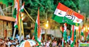 कांग्रेस प्रत्याशी अमित विज ने किया डोर टू डोर प्रचार