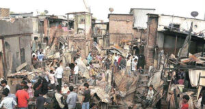 ਪਿੰਡ ਫਲਾਹੀ ਵਿਖੇ ਗ਼ਰੀਬ ਮਜ਼ਦੂਰਾਂ ਦੀਆਂ ਝੁੱਗੀਆਂ ਨੂੰ ਲੱਗੀ ਅੱਗ