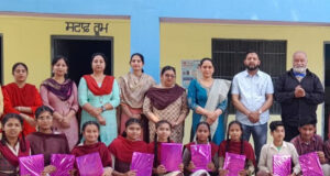 भाषा विभाग की ओर से सरकारी हाई स्कूल नूरपुर में मनाया गया विश्व रंगमंच दिवस