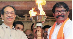 शिव सेना बालठाकरे द्वारा भोले नाथ के विवाह की रिसेप्शन रूपी भंडारे में हजारों भक्तों ने ग्रहण किया प्रसाद