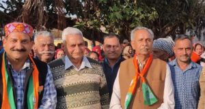 विधायक जंगी लाल महाजन ने किया दाना मण्डियों का दौरा