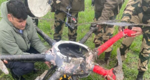 बीएसएफ ने अमृतसर में गिराया पाकिस्तान से आ रहा ड्रोन