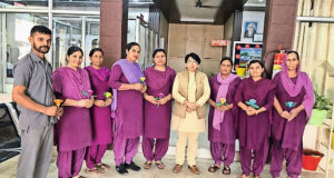 विक्टोरिया इंटरनेशनल स्कूल में मनाया गया मजदूर दिवस