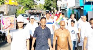 मुनि श्री 108 श्रमण विशल्य सागर ससंघ का भागलपुर धर्म नगरी में हुआ चातुर्मास हेतु भव्य मंगल प्रवेश