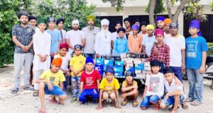 गुरु गोबिंद सिंह स्टडी सर्कल होशियारपुर जोन ने मनाया गुरु हरिकृष्ण साहिब की जयंती को सेवा दिवस के रूप में