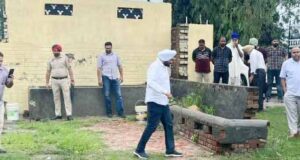 गाँव भीलोवाल में पुलिस व बदमाशों की हुई मुठभेड़