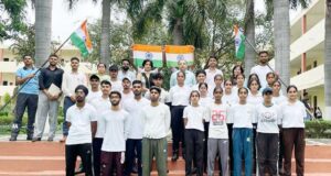 एसपीएन कॉलेज में स्वतंत्रता दिवस के उपलक्ष पर हुआ कार्यक्रम