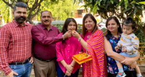 बेटी की उपलब्धि पर हर्ष