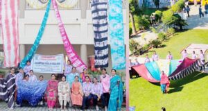 दसमेश गल्र्स महाविद्यालय के फैशन डिजाइनिंग संकाय की तरफ से टाई एंड डाई कार्यशाला का किया गया आयोजन