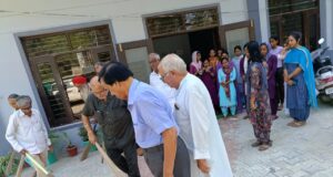 महात्मा गांधी व लाल बहादुर शास्त्री के जन्मदिवस को समर्पित स्वच्छता अभियान