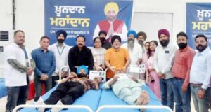 ਜੇਕਰ ਲੋਕ ਸੇਵਾ ਕਰਨੀ ਹੈ ਤਾਂ ਖੂਨਦਾਨ ਹੈ ਇੱਕ ਉੱਤਮ ਸੇਵਾ