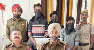 ਪੁਲਿਸ ਨੇ ਚੋਰੀ ਦੇ ਸਮਾਨ ਸਮੇਤ ਕੀਤਾ ਤਿੰਨ ਵਿਅਕਤੀਆ ਨੂੰ ਗ੍ਰਿਫਤਾਰ