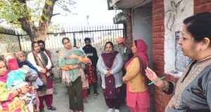 ਜਿਲ੍ਹੇ ਵਿੱਚ ਚੱਲ ਰਹੇ ਮਿਸ਼ਨ ਇੰਦਰਧਨੁਸ਼ 5.0 ਦੇ ਤੀਜੇ ਗੇੜ ਦਾ ਜਿਲ੍ਹਾ ਟੀਕਾਕਰਨ ਅਫਸਰ ਵੱਲੋਂ ਲਿਆ ਗਿਆ ਜਾਇਜ਼ਾ