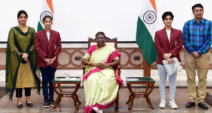 किक और पंच का धमाल कुकरेजा बहनों ने महामहिम राष्ट्रपति द्रोपदी मुर्मू से आर्शीवाद लेकर किया कमाल