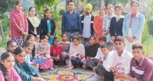 ਦੀਵਾਲੀ ਦਾ ਤਿਉਹਾਰ ਬੜੀ ਧੂਮਧਾਮ ਨਾਲ ਮਨਾਇਆ ਗਿਆ ਡੀਏਵੀ ਸੀਨੀਅਰ ਸੈਕੰਡਰੀ ਸਕੂਲ ਵਿਖੇ