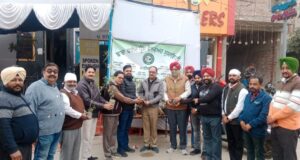 ਬਾਬਾ ਫ਼ਰੀਦ ਪ੍ਰੈੱਸ ਵੈਲਫ਼ੇਅਰ ਸੁਸਾਇਟੀ ਨੇ ਲਾਇਆ ਪੌਦਿਆਂ ਦਾ ਲੰਗਰ