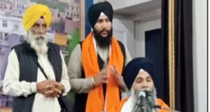 ਸ੍ਰੀ ਗੁਰੂ ਤੇਗ ਬਹਾਦਰ ਸਾਹਿਬ ਦੇ ਸ਼ਹੀਦੀ ਦਿਹਾੜੇ ਨੂੰ ਸਮਰਪਿਤ ਧਾਰਮਿਕ ਸਮਾਗਮ ਕਰਵਾਇਆ