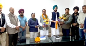 ललित सकलानी एवं अशोक भाटिया ने फगवाड़ा आगमन पर लोकसभा प्रभारियों का किया स्वागत