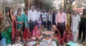 जेसीटी मिल में छंठपुंजा में शामिल हुए विधायक धारीवाल