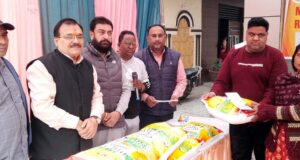 चौथा मासिक पेंशन वितरण समागम करवाया गया मारकंडा के नेतृत्व में