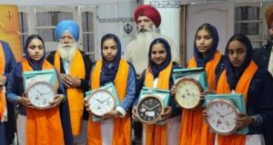 श्री गुरु नानक देव जी की जयंती को समर्पित किया गया गुरमत कार्यक्रम का आयोजन