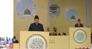 ਸਾਰੇ ਧਰਮਾਂ ਵਿੱਚ ਅਮਨ ਅਤੇ ਸੁਲਹਾ ਦੀ ਬੁਨਿਆਦ ਪਾਉਣ ਵਾਲਾ ਇੱਕ ਰੂਹਾਨੀ ਸੰਮੇਲਨ