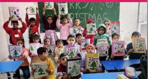 श्री व्योमकेश इंटरनेशनल स्कूल में क्रिसमस मनाया गया बहुत ही हर्षोल्लास के साथ