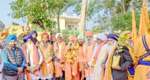 गांव धनोआ से निर्मल कुटिया गालोवाल तक विशाल नगर कीर्तन सजा