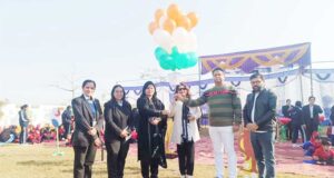 कैंब्रिज ओवरसीज़ स्कूल में करवाया गया नन्हे मुन्ने बच्चों का खेल दिवस