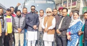 ਮਾਨ ਦੀ ਅਗਵਾਈ ਹੇਠ 10 ਬੱਸਾਂ ਦਾ ਕਾਫਲਾ ਲੁਧਿਆਣਾ ਲਈ ਹੋਇਆ ਰਵਾਨਾ