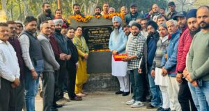 दो चौको का होगा 13 लाख रुपए से नवीकरण: विधायक घुम्मण