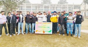 जेसी डीएवी कॉलेज के स्वीप द्वारा मनाया गया राष्ट्रीय मतदाता दिवस