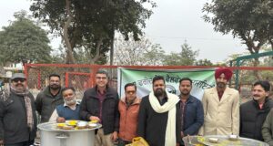 ਬਾਬਾ ਫ਼ਰੀਦ ਪ੍ਰੈੱਸ ਵੈਲਫ਼ੇਅਰ ਸੁਸਾਇਟੀ ਨੇ ਮਿੱਠੇ ਚੌਲਾਂ ਦਾ ਲਗਾਇਆ ਲੰਗਰ