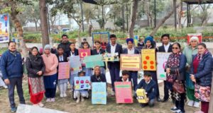 ਸਰਕਾਰੀ ਹਾਈ ਸਕੂਲ ਭਾਣਾ ਦੇ ਵਿਦਿਆਰਥੀ ਮੈਥ ਮੇਲੇ ਦੌਰਾਨ