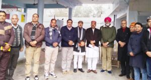 भाजपा दसूहा विधानसभा कोर ग्रुप की बैठक मे पूर्व विधायक बलविंदर लाड़ी, अजय कोशल सेठू व अन्य