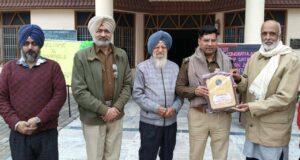 जगत ज्योति पब्लिक सीनियर सेकेंडरी स्कूल में किया गया डीएसपी जगदीश राज अत्री किया स्वागत