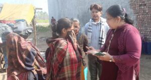 जिला ਟੀकाकरण अफसर द्वारा ब्लॉक पोसी अंतर्गत टीकाकरण सेवाओं का किया निरीक्षण