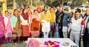 गांव बह मावा में आधुनिक पुस्तकालय : विधायक घुम्मण