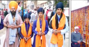 ਪਿੰਡ ਅਕਾਲਗੜ੍ਹ ਵਿਖੇ 647ਵੇਂ ਪ੍ਰਕਾਸ਼ ਪੁਰਬ ਨੂੰ ਸਮਰਪਿਤ ਨਗਰ ਕੀਰਤਨ ਸਜਾਇਆ