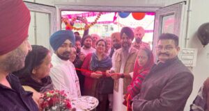 विधायक घुम्मन ने शहर में आम आदमी क्लीनिक का किया उद्घाटन