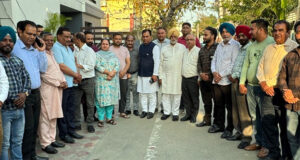 आप में शामिल होने के बाद डाक्टर चब्बेवाल का फगवाड़ा में किया स्वागत