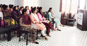 चेयरमैन खन्ना के मार्गदर्शन में बाबा औघड़ कालेज में मनाया पृथवी दिवस