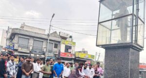 संविधान निर्माता डॉक्टर भीमराव अंबेडकर जन्मदिन के उपलक्ष में कवाया गया कार्यक्रम