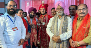 मेला मैया दा के सिलसिले में आयोजित ज्योति कलश यात्रा में शामिल हुए मान