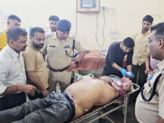 नानकमत्ता गुरूद्वारा साहिब डेरा प्रमुखकी हत्या का आरोपी पुलिस मुठभेड में ढेर