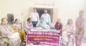 ਵਿਸ਼ਵ ਟੀਕਾਕਰਨ ਹਫਤੇ ਦੌਰਾਨ 4547 ਬੱਚਿਆਂ ਦਾ ਕੀਤਾ ਗਿਆ ਟੀਕਾਕਰਨ: ਡਾ.ਸੀਮਾ ਗਰਗ