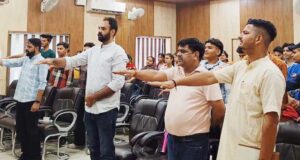 एसपीएन कॉलेज में मनाया गया आतंकवादी विरोधी दिवस