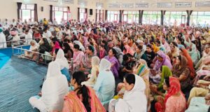 संत निरंकारी सत्संग भवन दसूहा में निरंकारी संत समागम का किया गया आयोजन