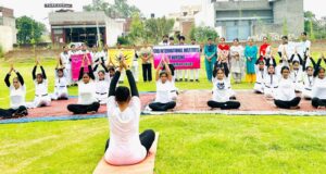 ਜੀਆਰਡੀ ਨਰਸਿੰਗ ਕਾਲਜ ਟਾਂਡਾ ਵਿਖੇ ਯੋਗ ਦਿਵਸ ਮੌਕੇ ਦੀਆਂ ਝਲਕੀਆਂ